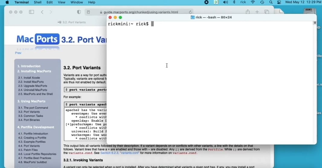 Understanding MacPort In: A Domain and a Software Management System