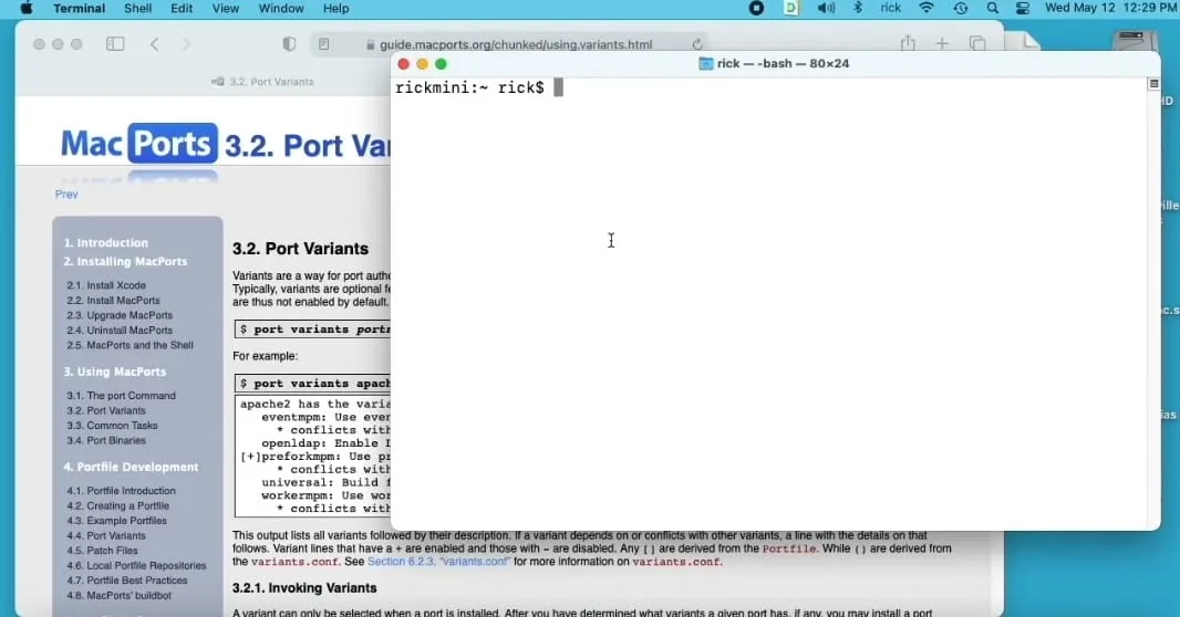 Understanding MacPort In: A Domain and a Software Management System